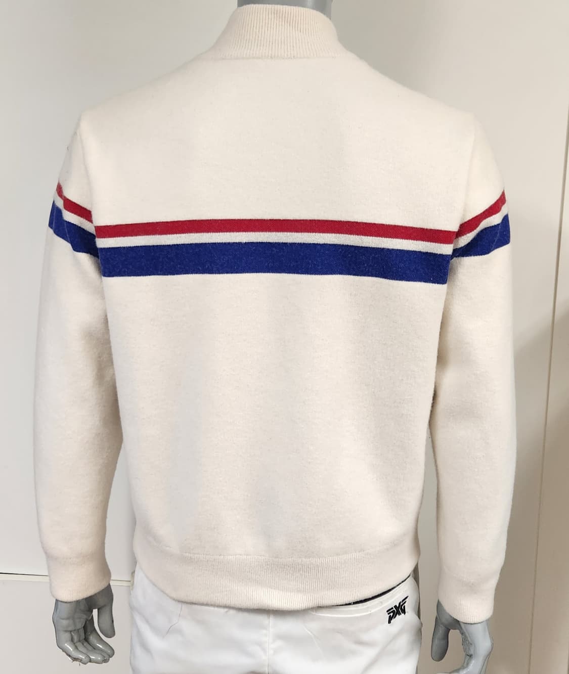 왁 골프 남성 하이넥 풀 집업 방풍 스웨터 2사이즈  95-100 상품이미지2