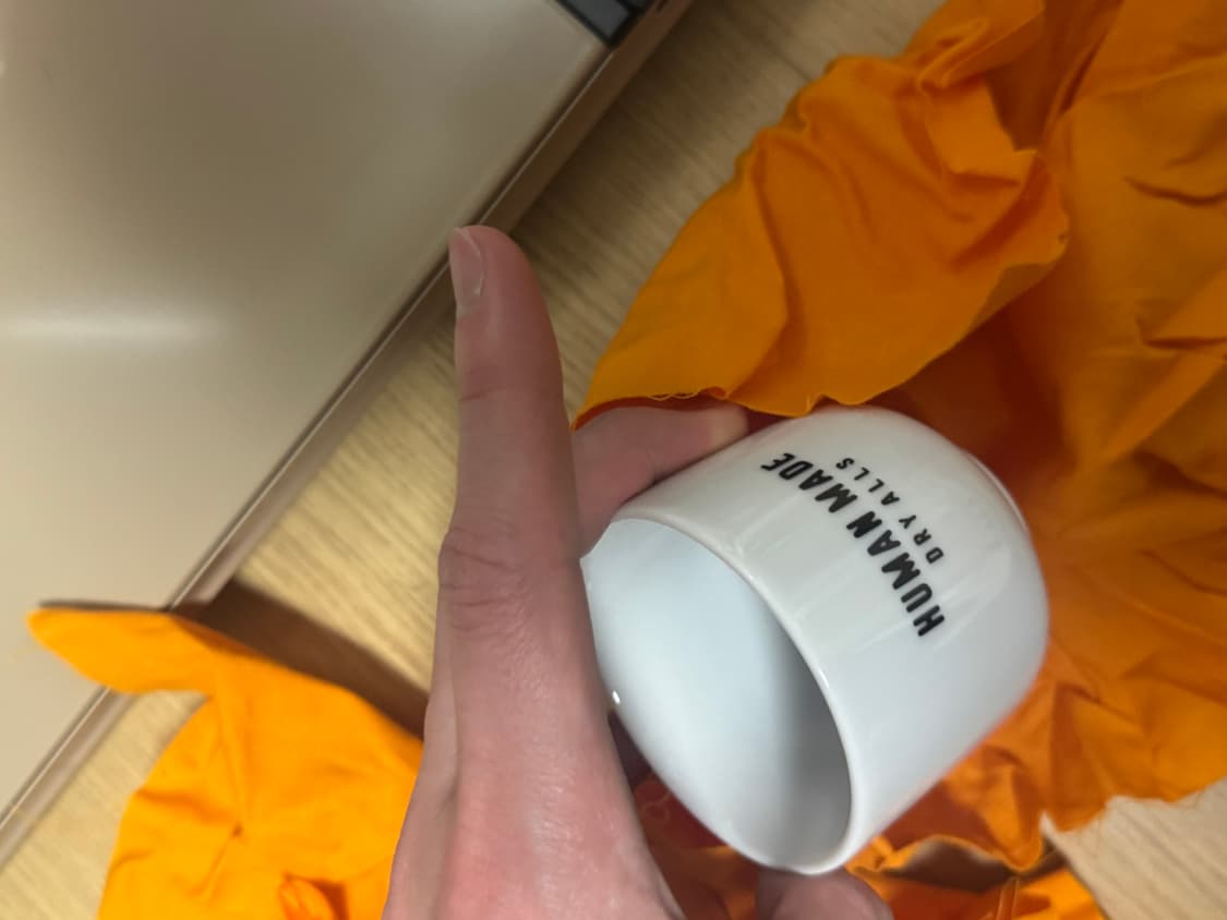 휴먼메이드 사케 컵 화이트 2개 세트 상품이미지3