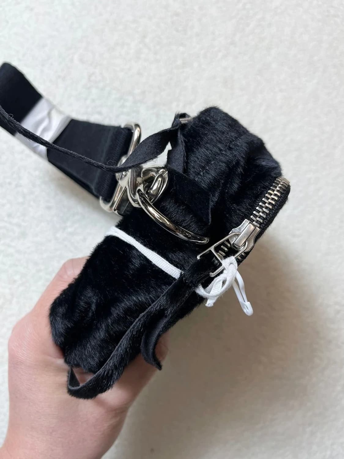 비바스튜디오 20AW 카프 레더 송치 미니 크로스백 A1693 상품이미지4