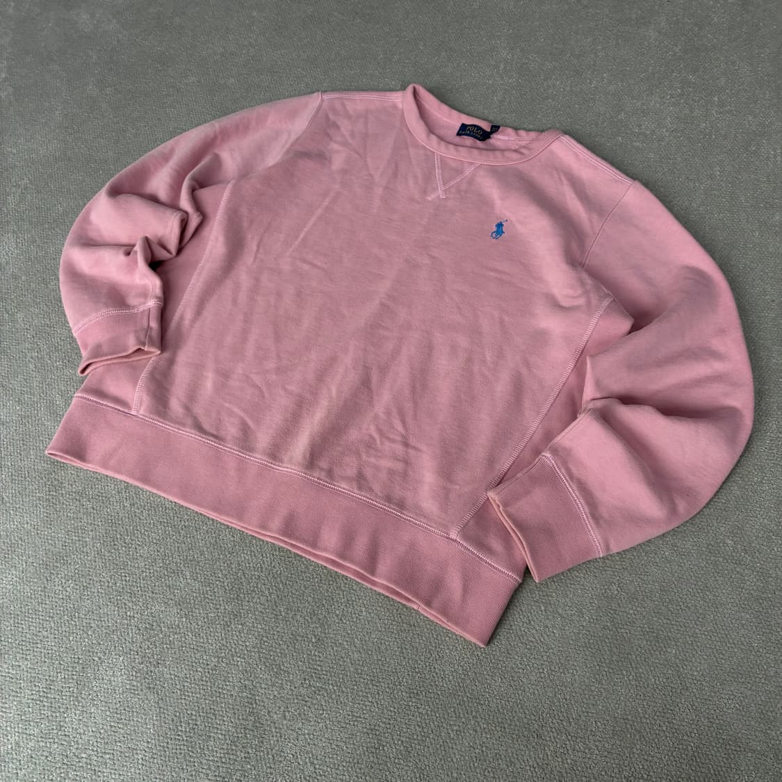 폴로 랄프로렌 핑크 맨투맨 L 상품이미지1