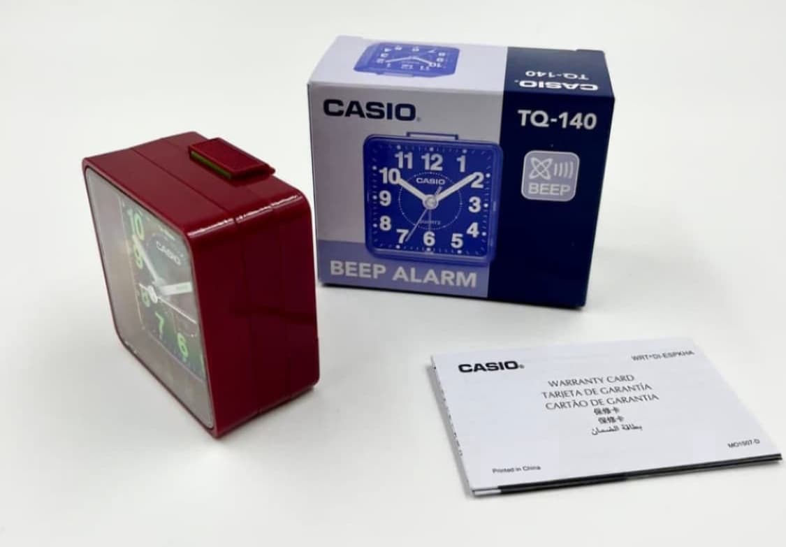 카시오 탁상시계 새상품  상품이미지2