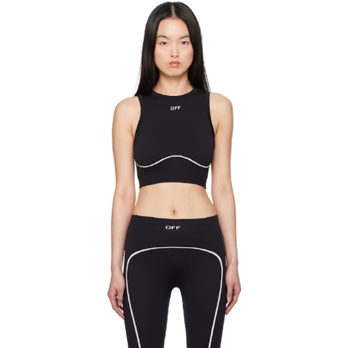 Off-White 오프화이트 스탬프 심리스 스포츠브라 상품이미지1