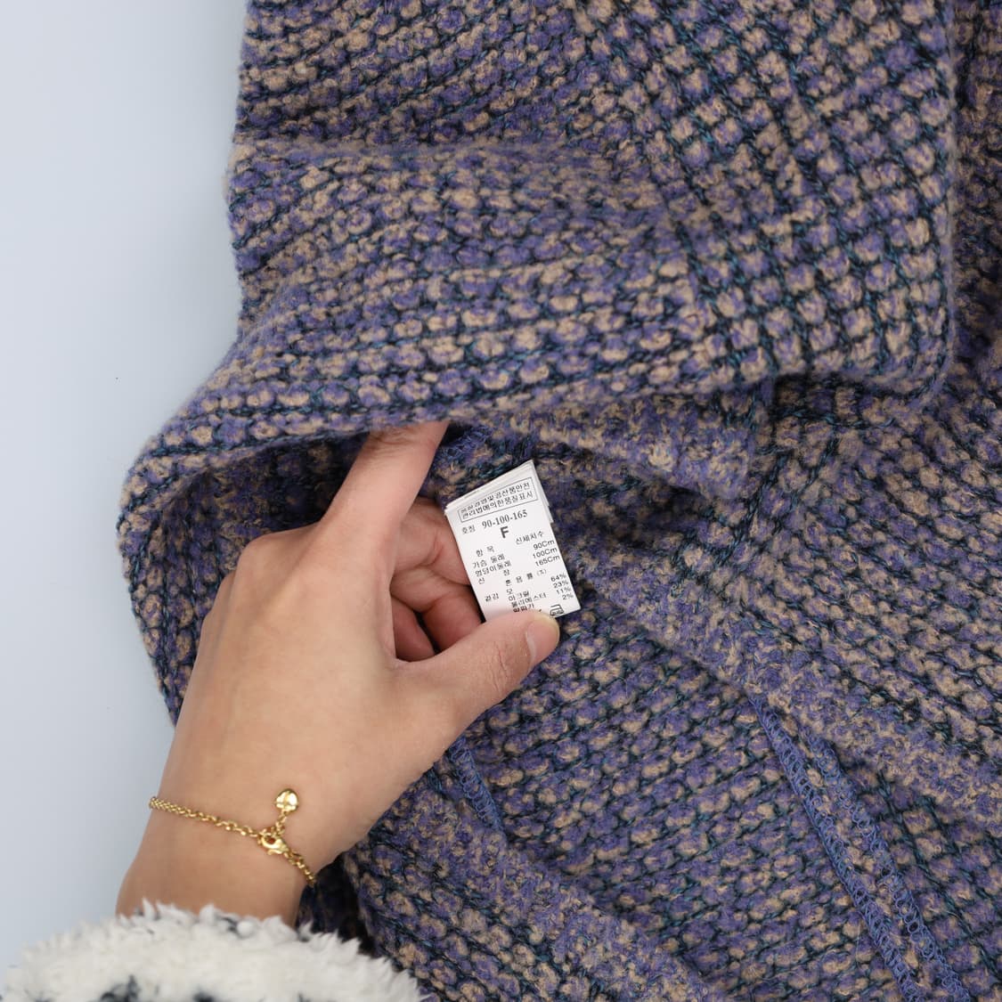 90 한섬SJSJ 여성 니트원피스 0203H1 상품이미지4