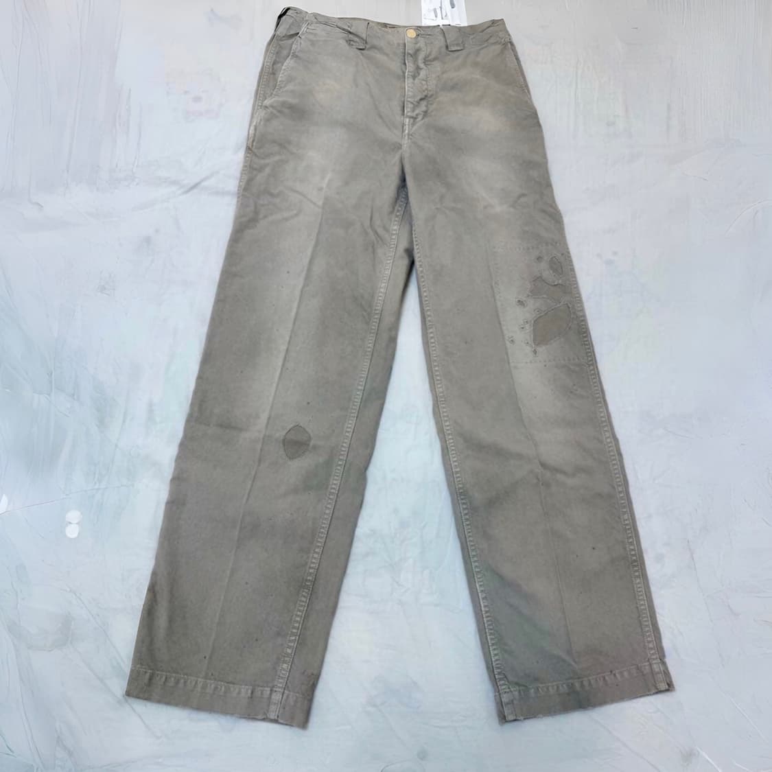 25ss WIDE CHINO PANTS CRASH 상품이미지2