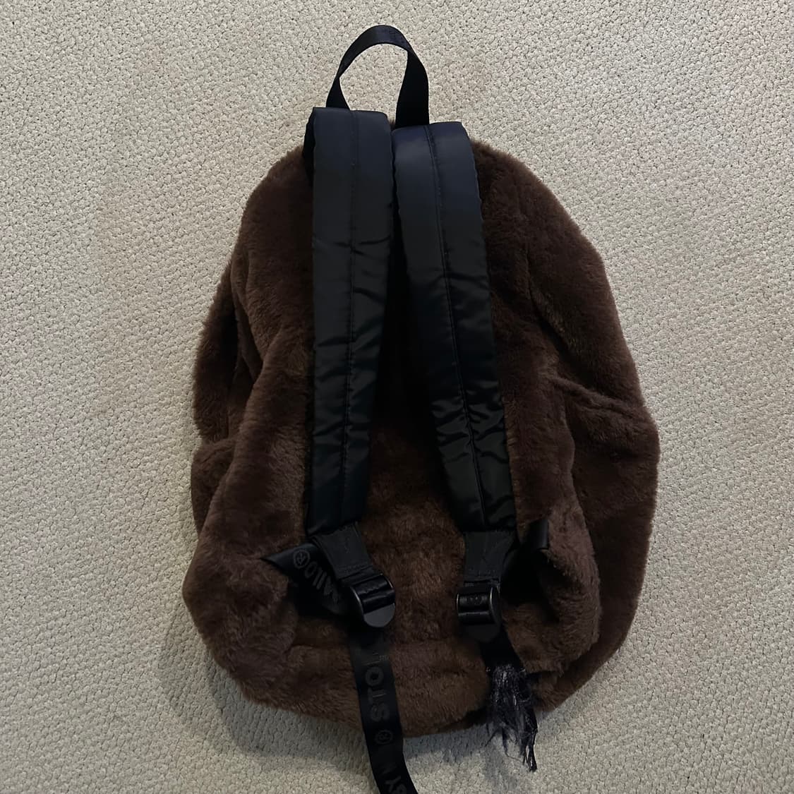 베이프 베이비 마일로 퍼 백팩 브라운 상품이미지6