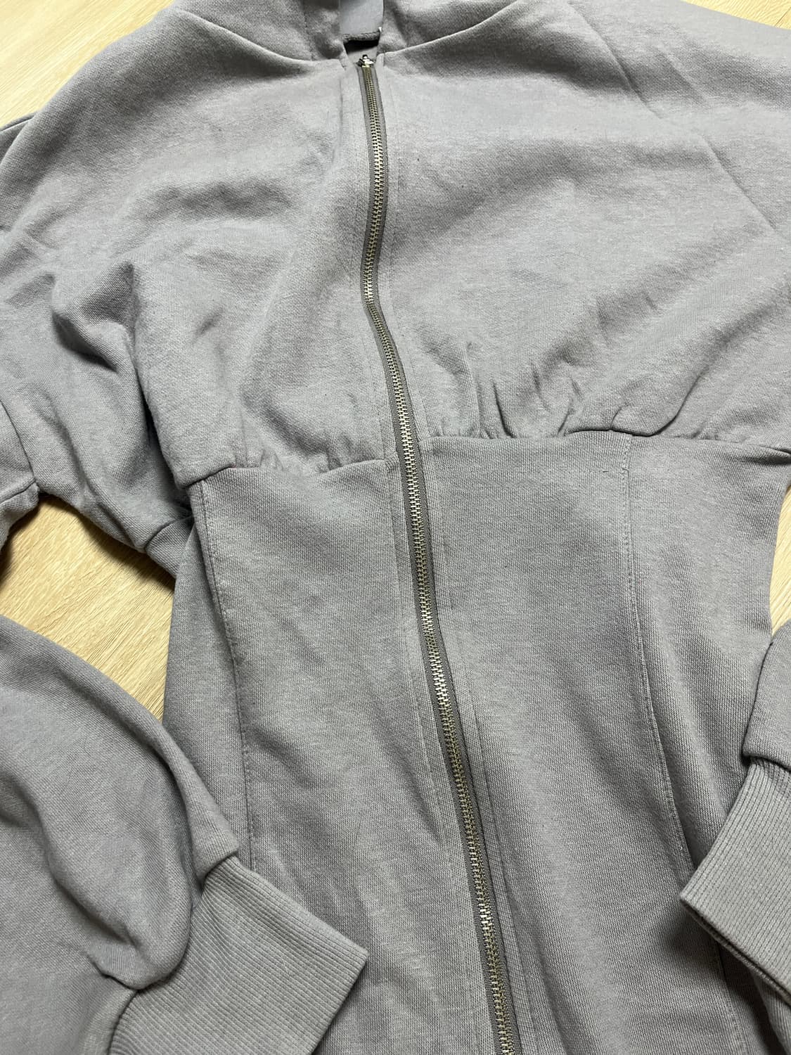 모카그레이 후드집업 원피스 상품이미지3