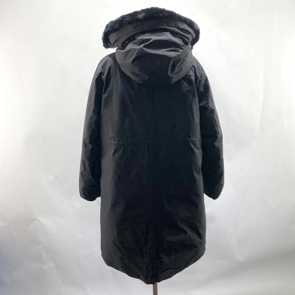 커터앤벅 2022 여성덕다운롱패딩 블랙 100  상품이미지3