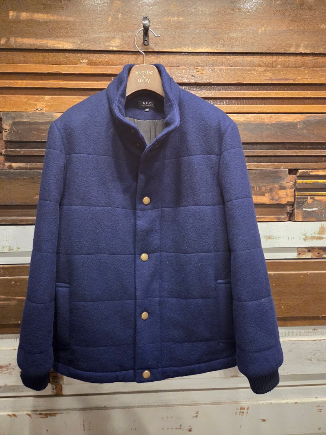 아페세 플란넬 블루종 상품이미지4