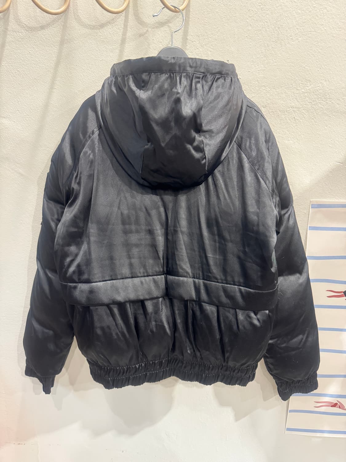 adidas original 새틴 봄버점퍼 상품이미지6