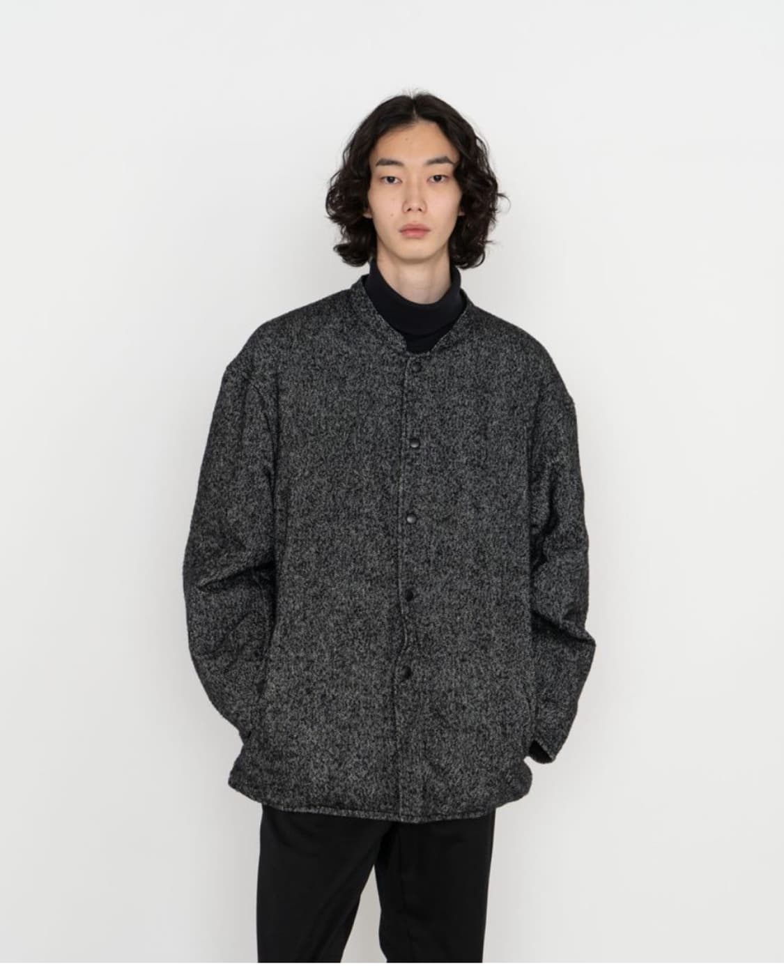 Nanamica 리버시블 인슐레이션 자켓 블랙 상품이미지10