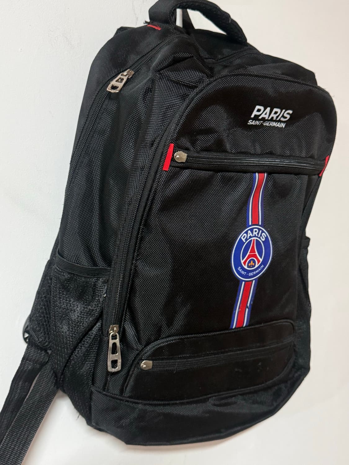 PSG 파리생제르맹 빅로고 백팩 블랙 멀티포켓 상품이미지4