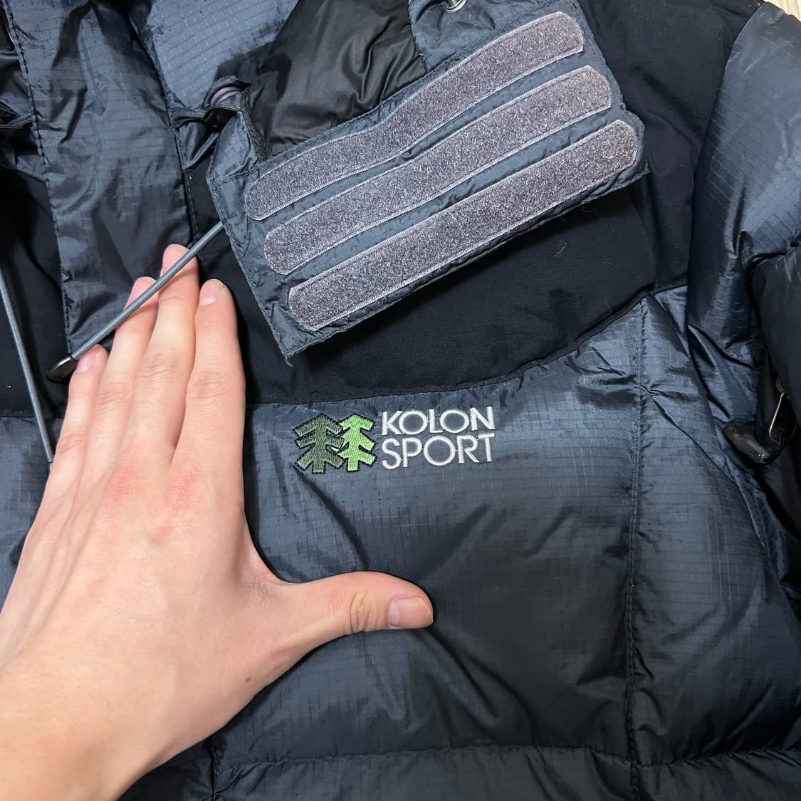 코오롱 스포츠 남성 윈드스토퍼 800 대장급 패딩 L/100  상품이미지5