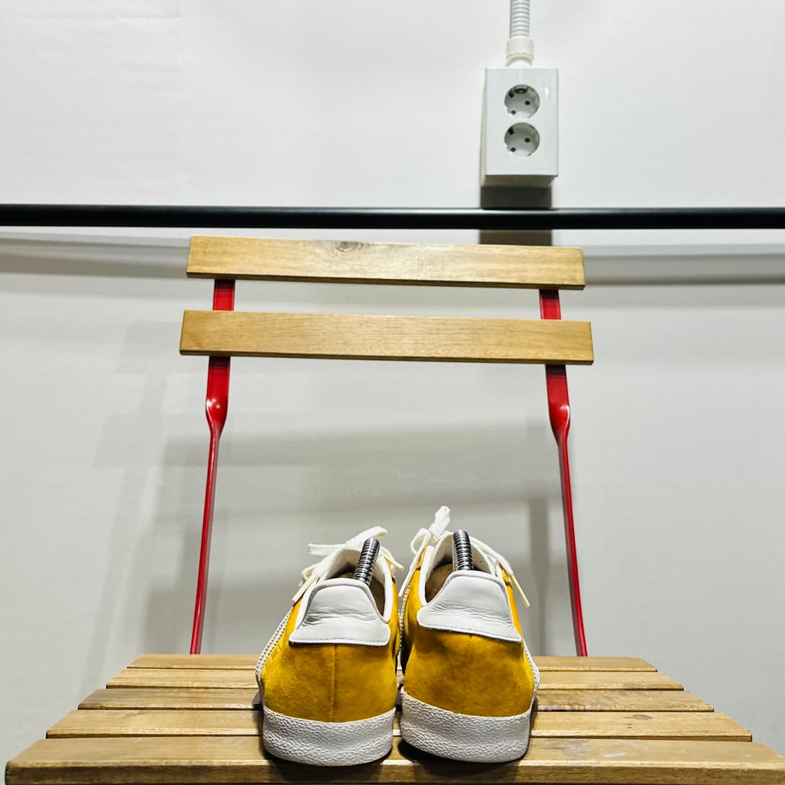 225) 아디다스 운동화 여성 여자 신발 가젤 옐로우 스웨이드 상품이미지4