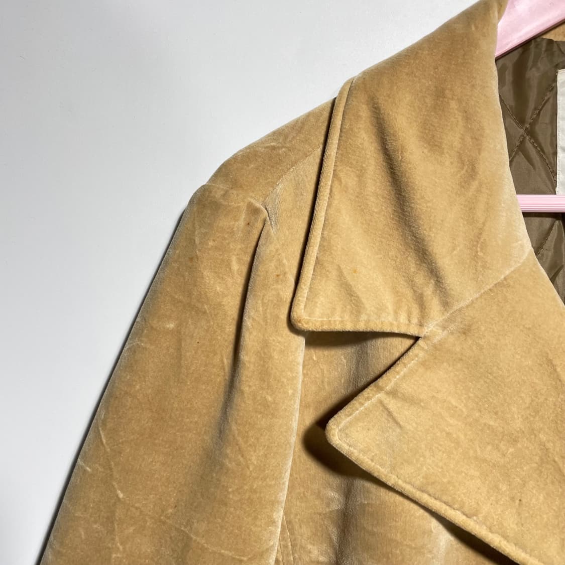 미쉘클랑 더블 버튼 코듀로이 코트 상품이미지3