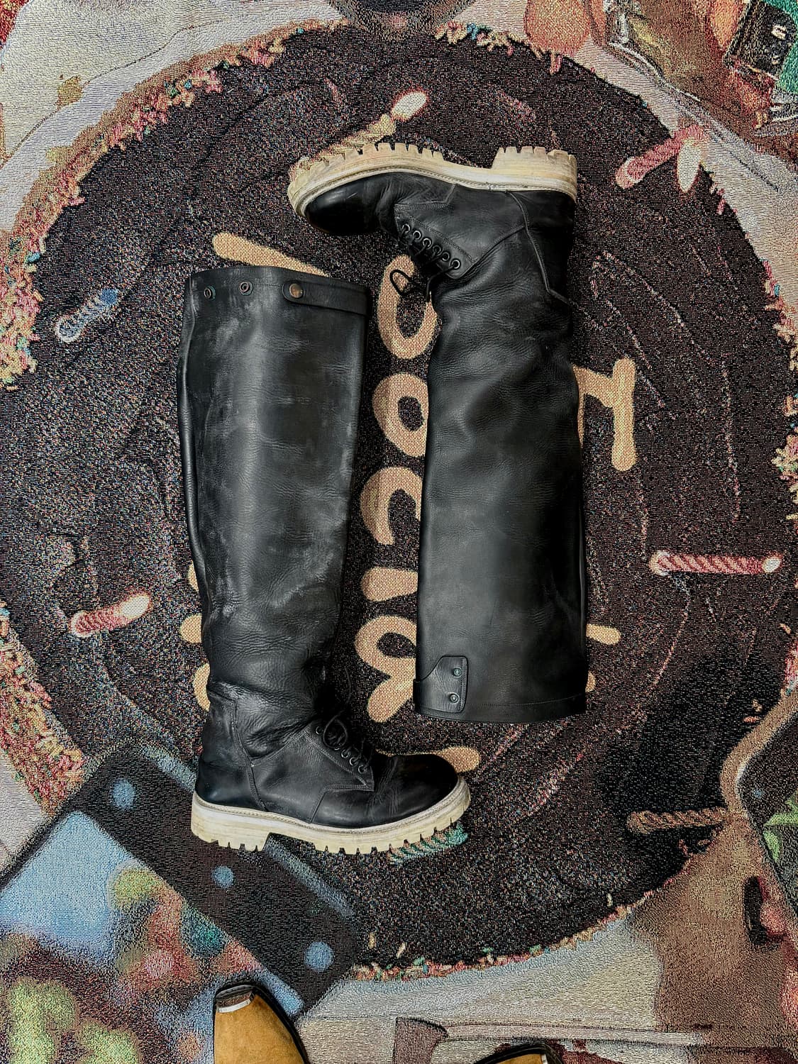 릭오웬스 무디 오버 레이스 부츠 (코끼리부츠) 상품이미지1