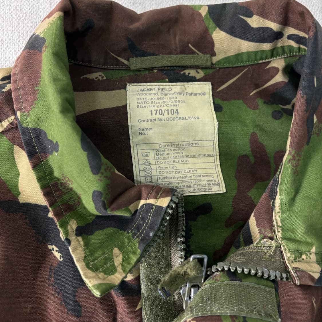 105 영국 밀리터리 야상 필드자켓  상품이미지3
