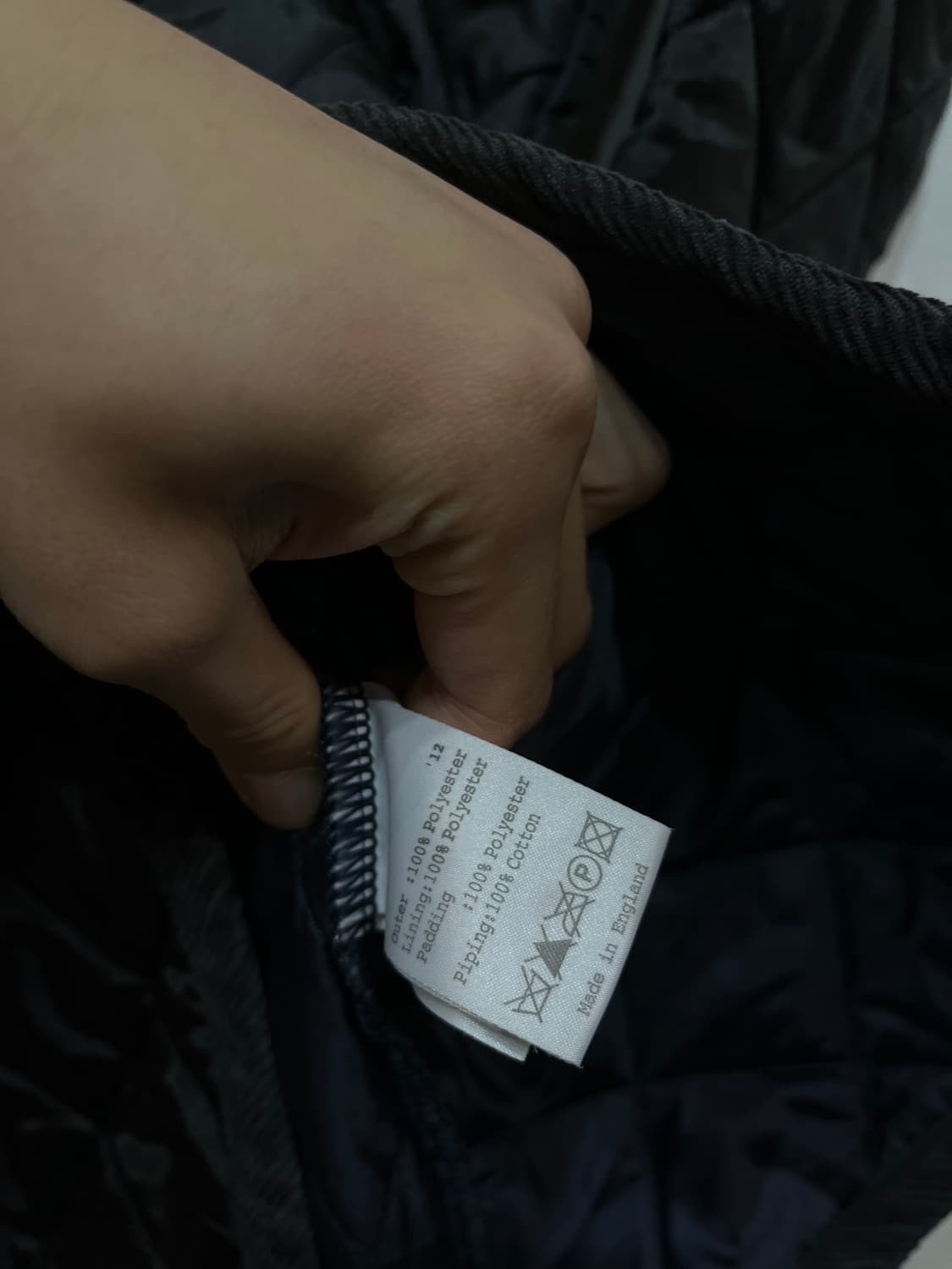 LAVENHAM 라벤햄 롱 퀼팅 자켓 우먼즈 38 영국제 상품이미지7