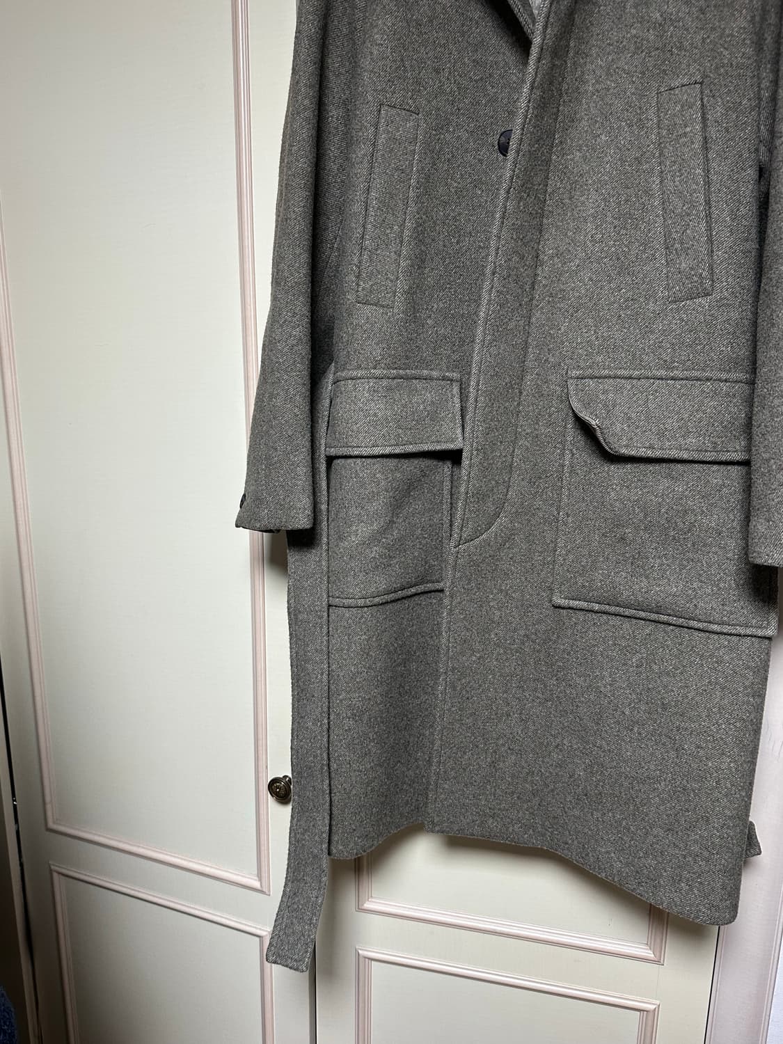 비이커(beaker) 로브 울발마칸코트 2사이즈(105) (착샷첨부) 상품이미지2