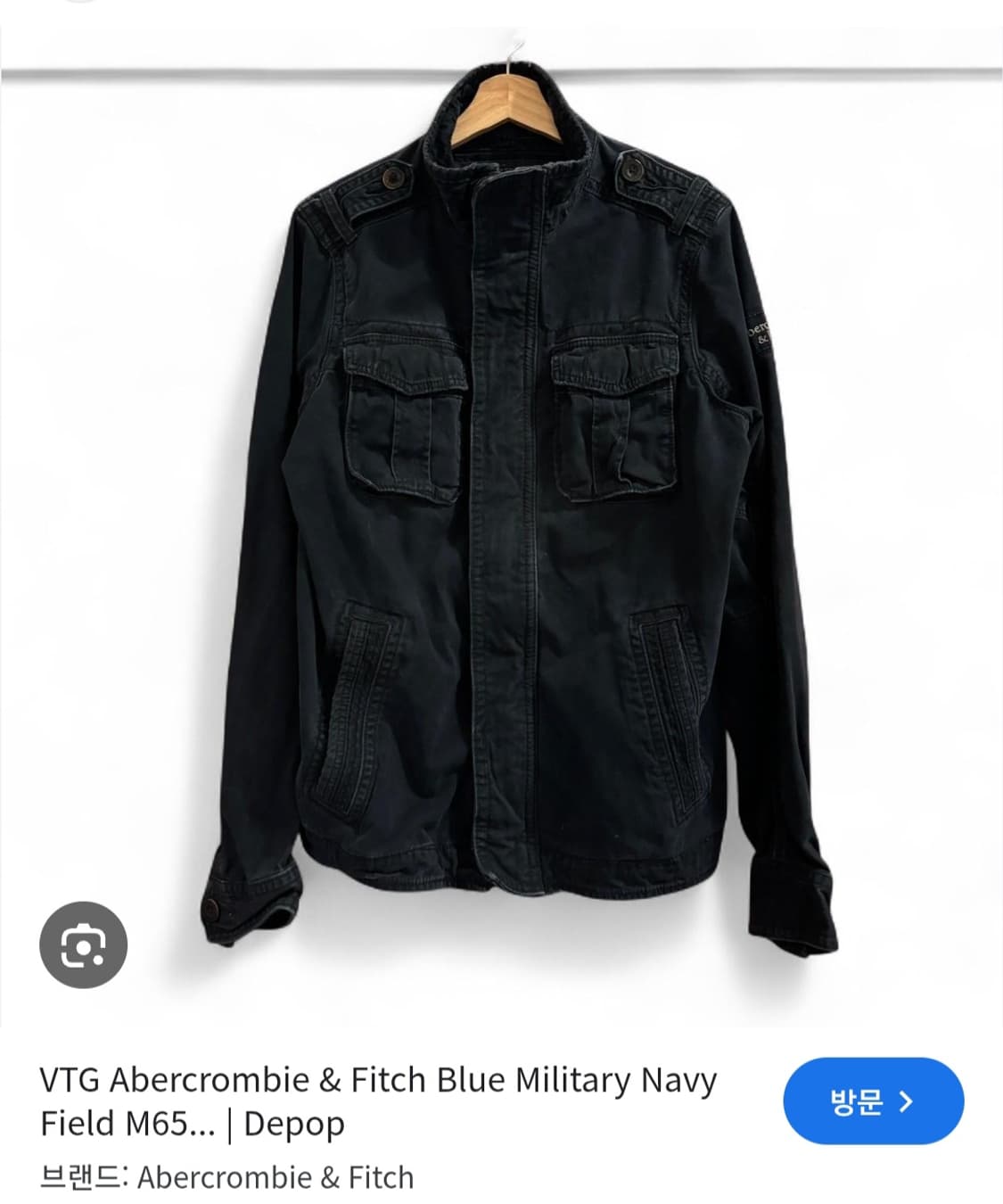 아베크롬비 Abercrombie M65 밀리터리 야상자켓 M 95사이즈 상품이미지10