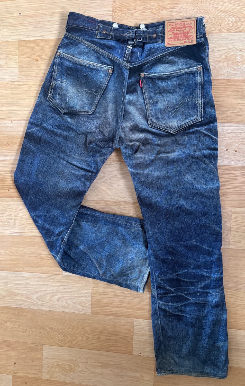 준야와타나베 베르베르진 프린팅 데님 S사이즈 상품이미지3