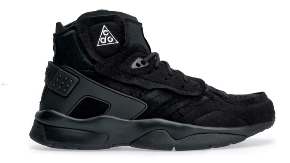 나이키 x 꼼데가르송 옴므 플러스 에어 모와브 블랙 CDG x NIKE  상품이미지9
