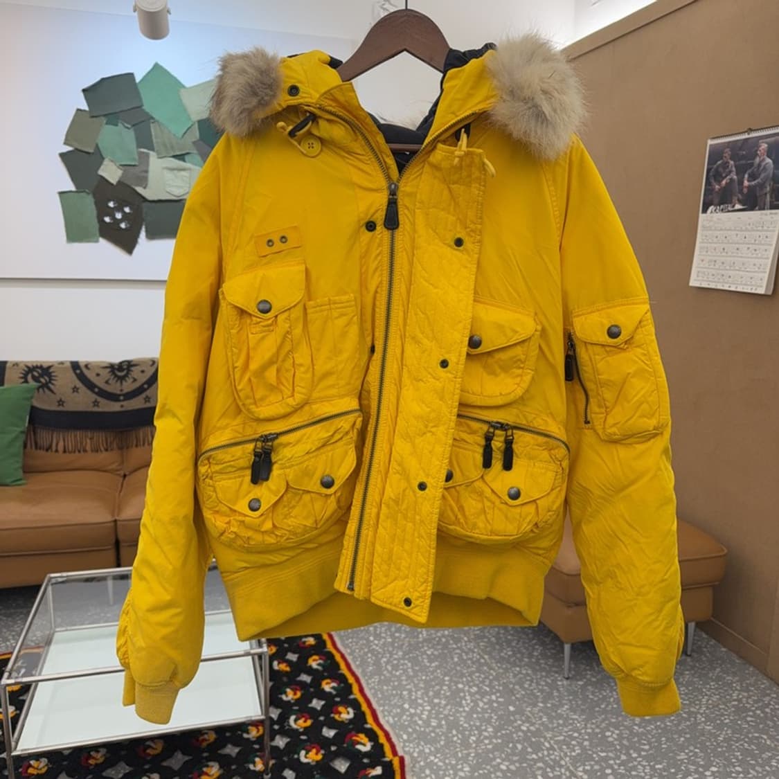 폴로 랄프로렌 빈티지 멀티포켓 워크 다운 패딩 자켓 L C08360 상품이미지3