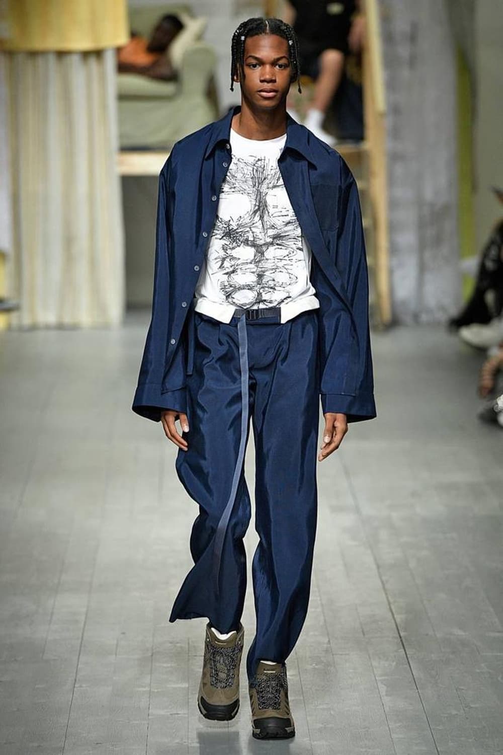 PER GOTESSON NYLON SHIRT 상품이미지1