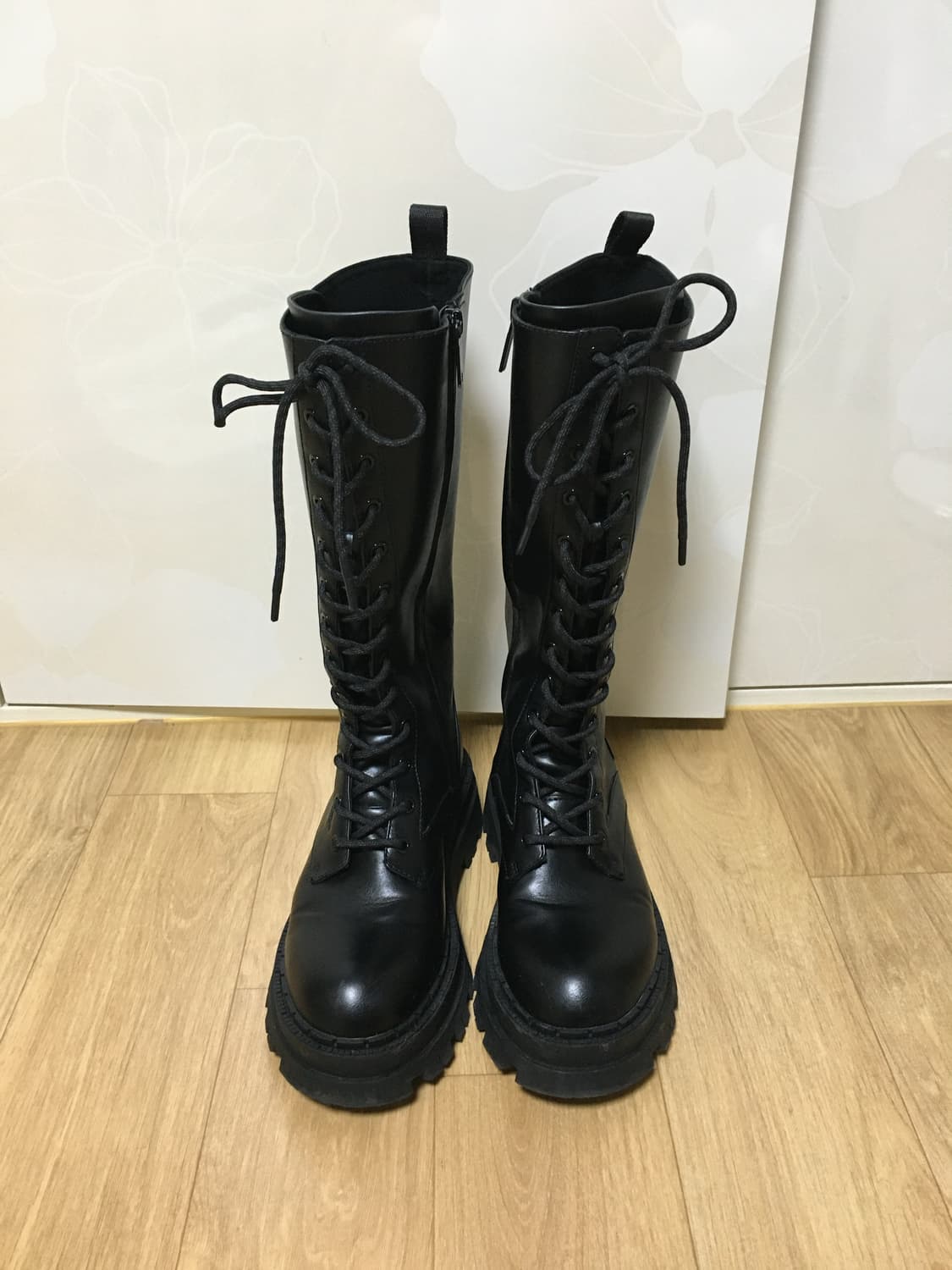 자라 레이스업 부츠 상품이미지5