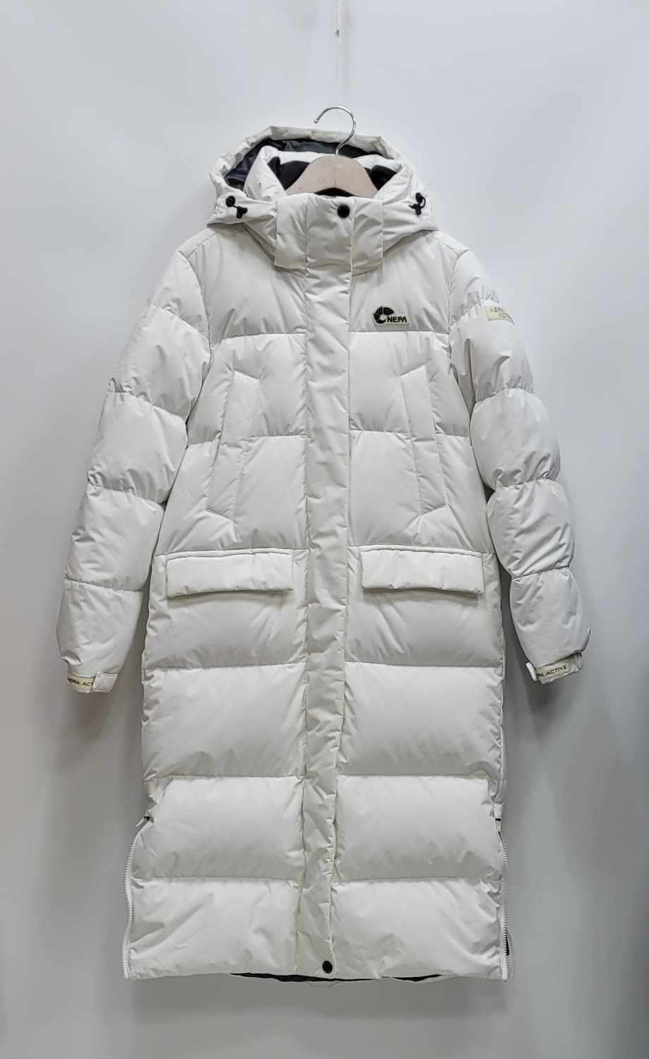 NEPA 네파 화이트 구스 다운 롱 패딩 / 여 85 
 상품이미지1
