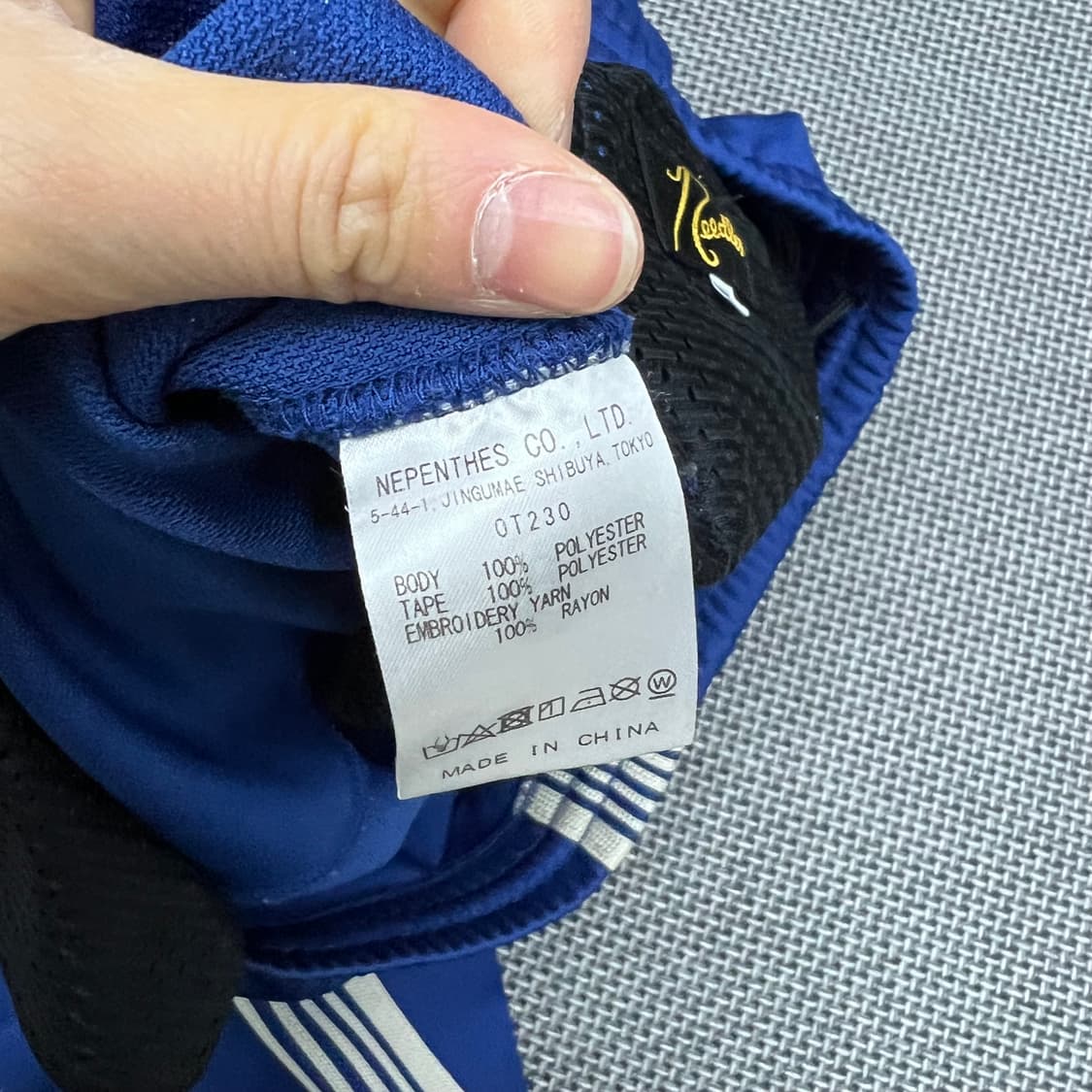 니들스 블루 트랙팬츠 상품이미지4