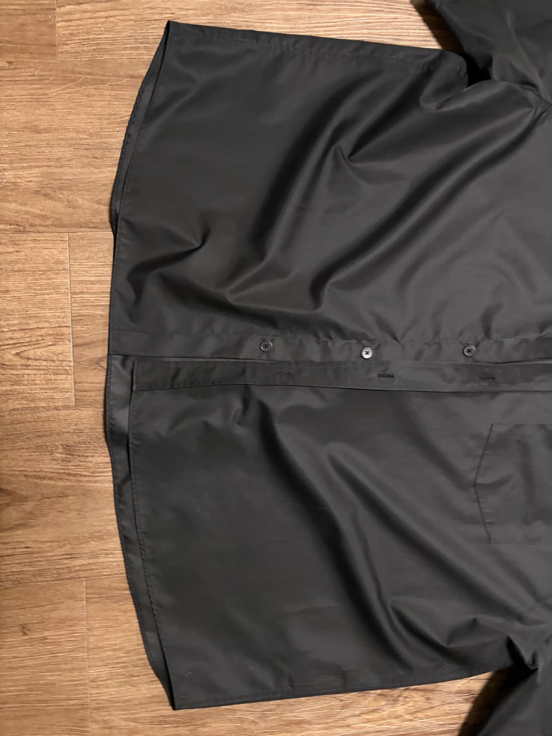 구민성 나일론 반팔 셔츠 블랙 L 상품이미지3