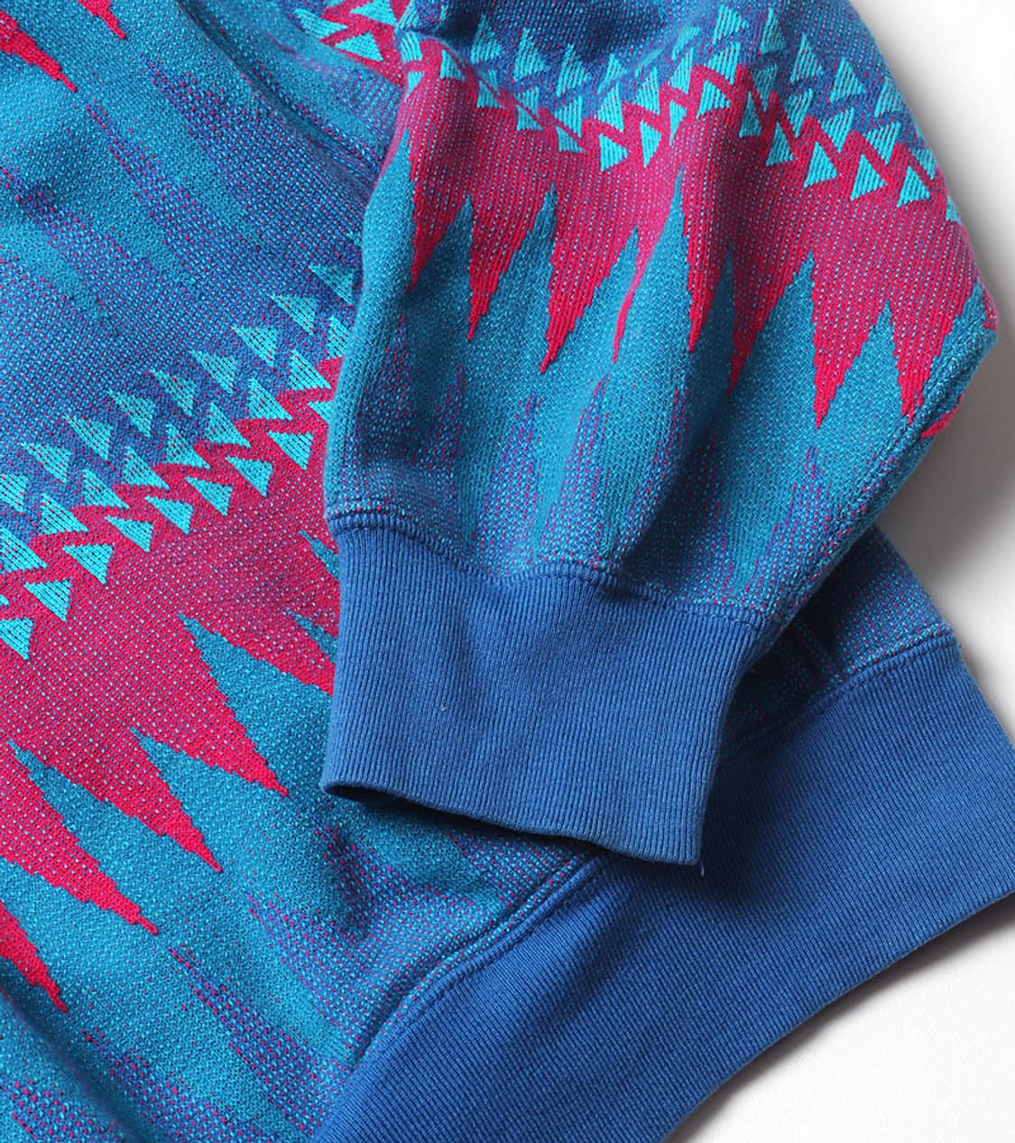 REMI RELIEF - NATIVE JACQUARD HALF ZIP 상품이미지7