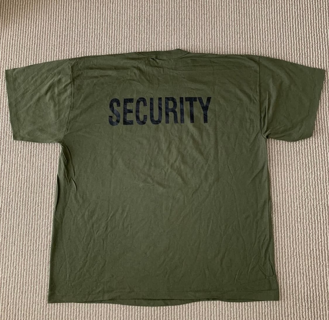 80s SECURITY 빈티지 티셔츠 싱글스티치 상품이미지2