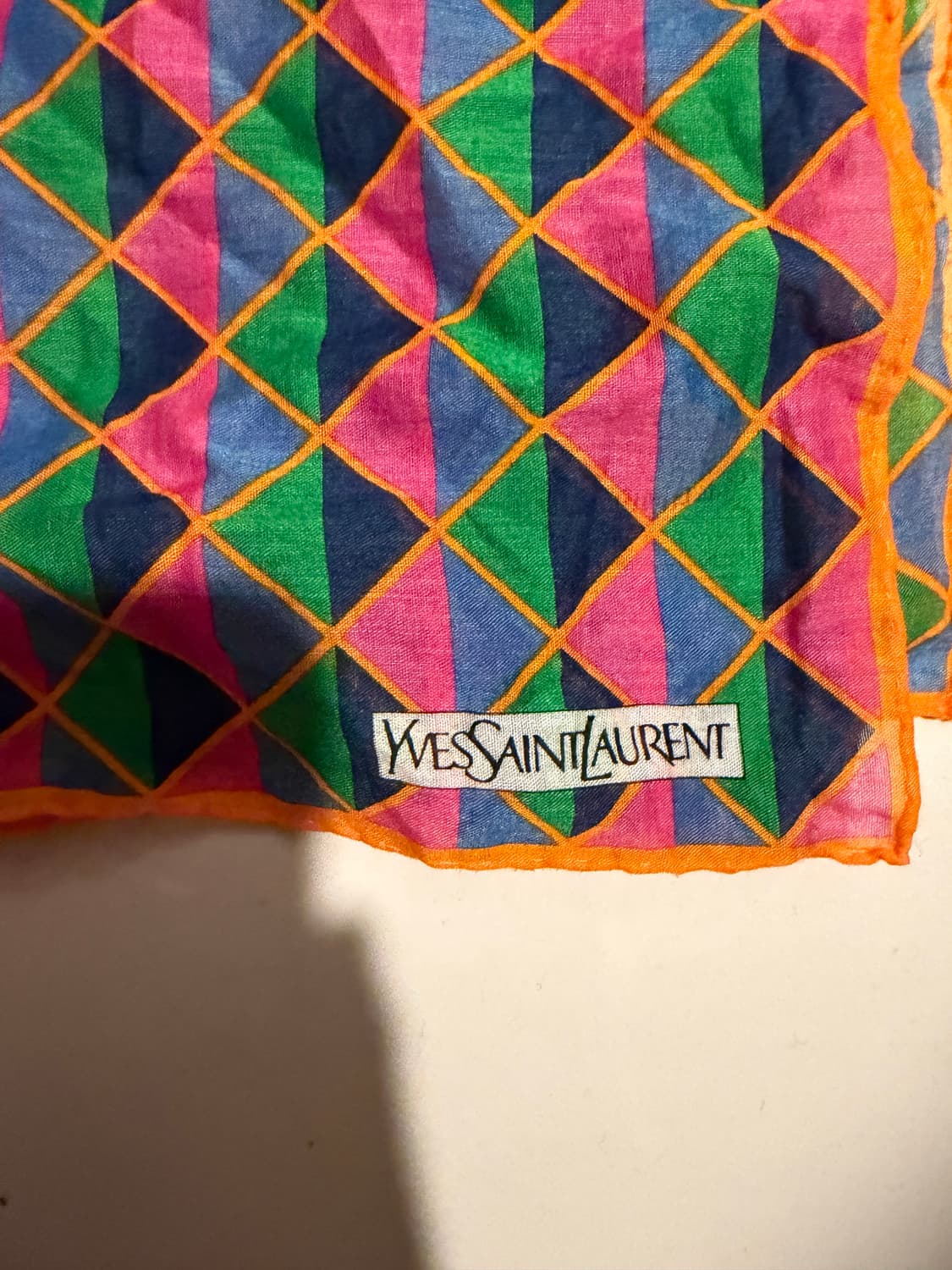 입생로랑 빈티지 실크 스카프 상품이미지3