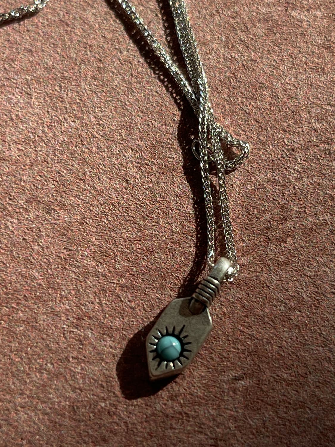 터키석 빈티지 체인목걸이 상품이미지5