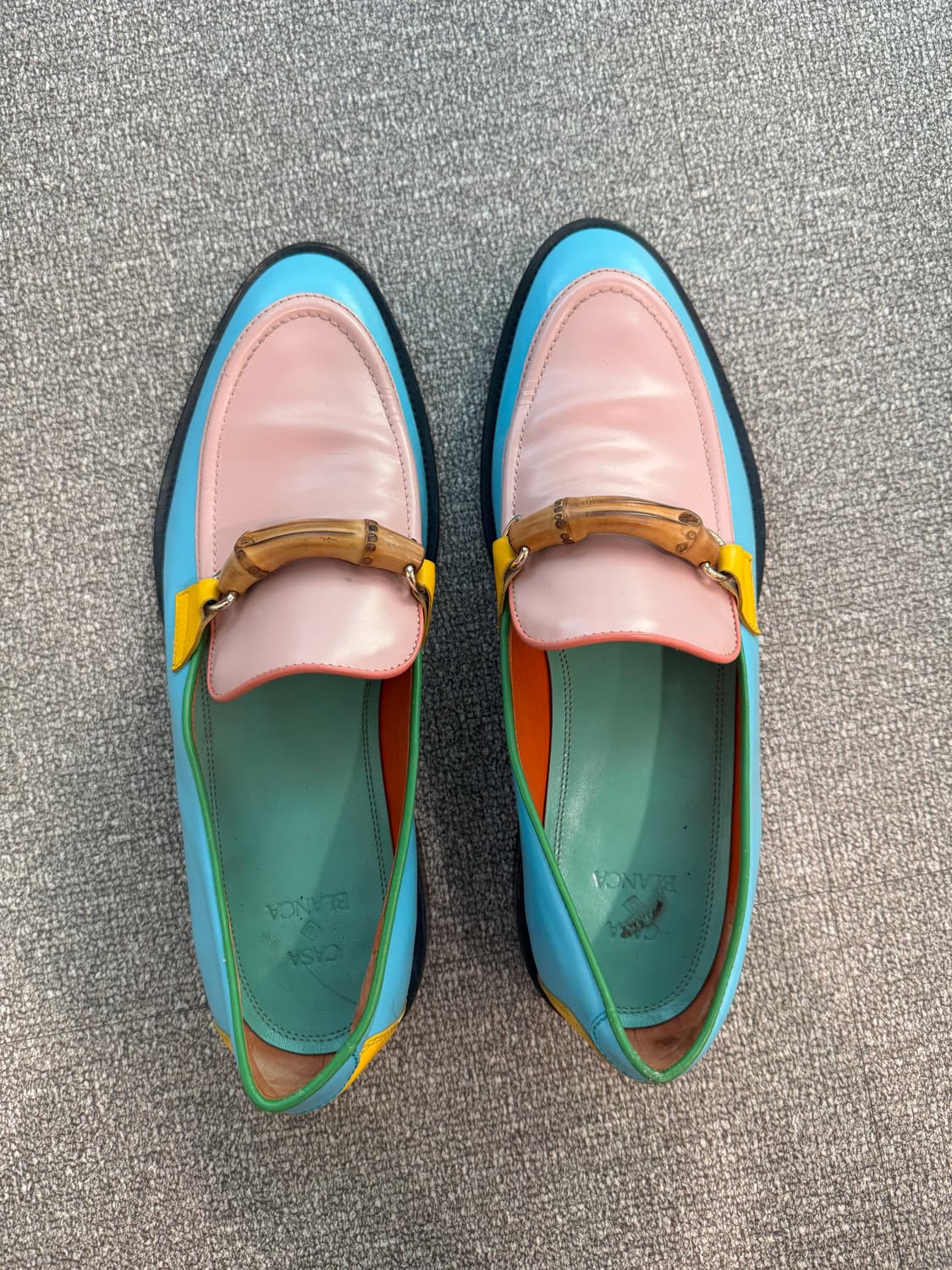 카사블랑카 멤피스 컬러블록 로퍼 43 상품이미지6