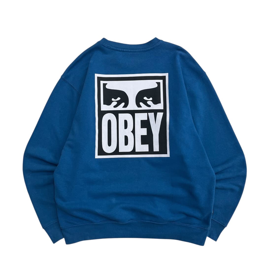 오베이 미니로고 딥블루 맨투맨 M 상품이미지5