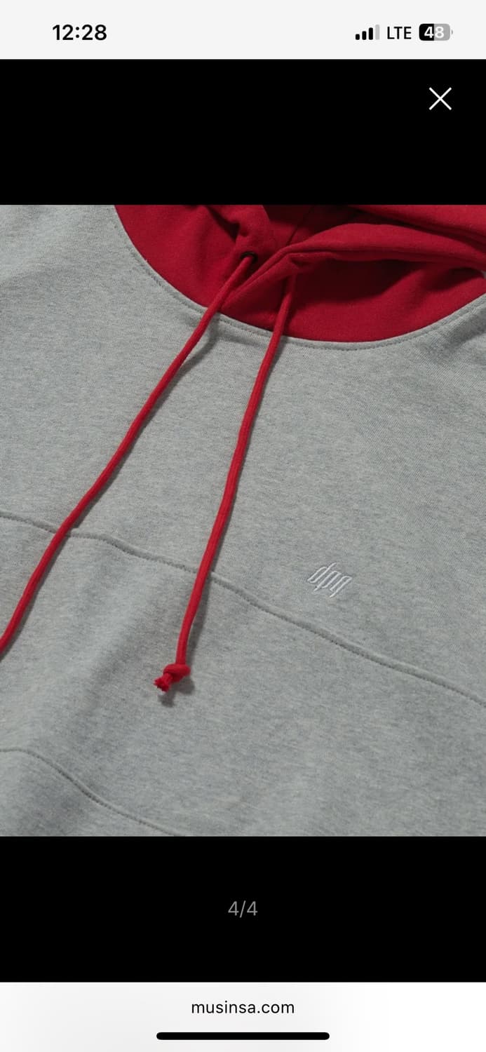 디프리크 콘트라스트 후디 상품이미지4