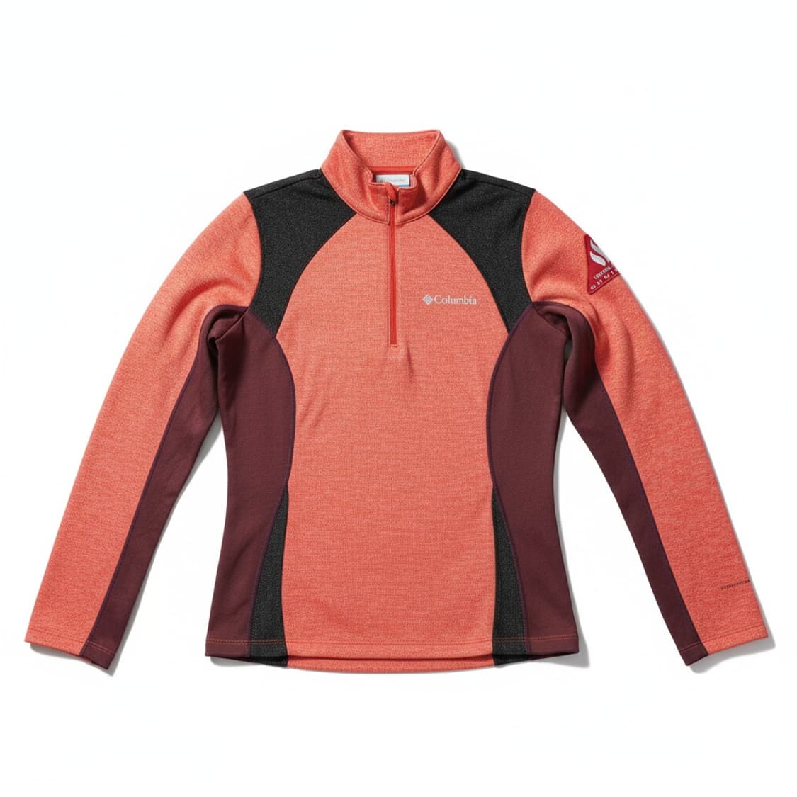 컬럼비아 여성 하프넥 긴팔 티셔츠 상품이미지1