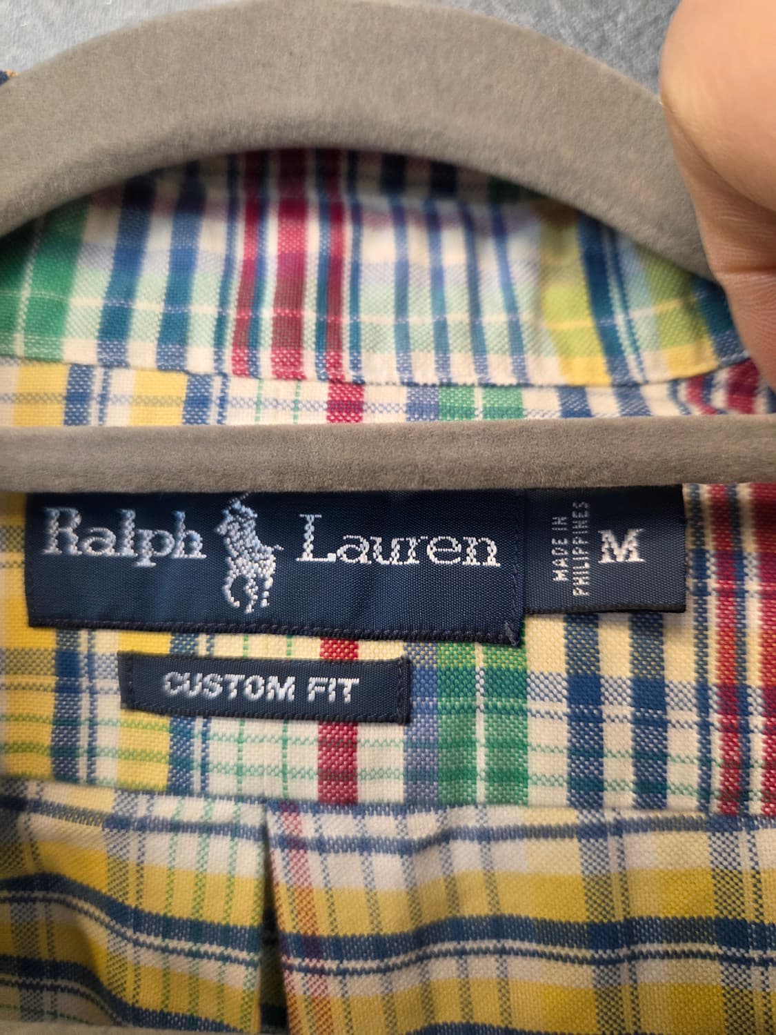 폴로랄프로렌 체크셔츠 (봄.가을용) 상품이미지9