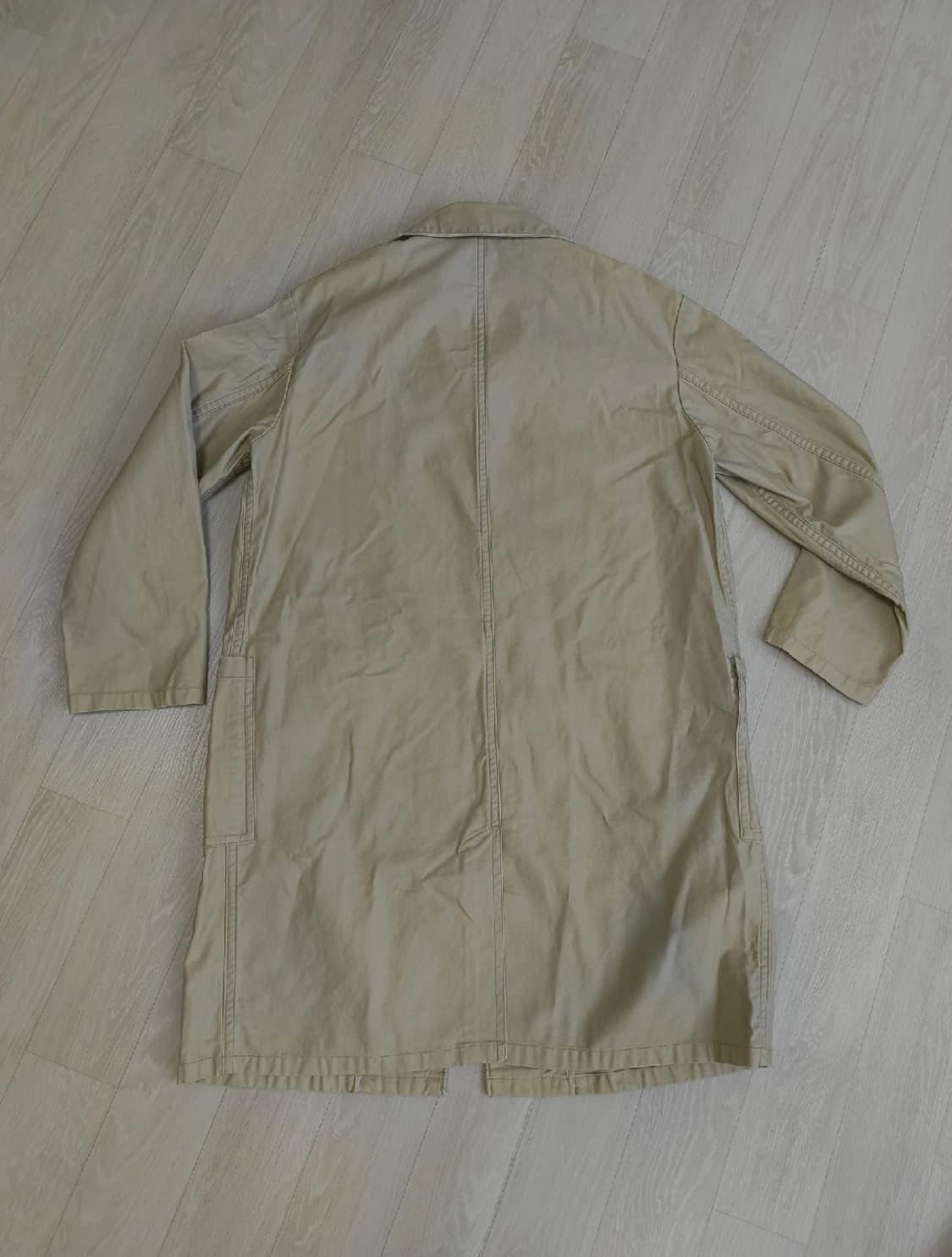 스파오 오버핏 봄 가을용 트렌치 코트 새제품 FREE 사이즈 상품이미지5