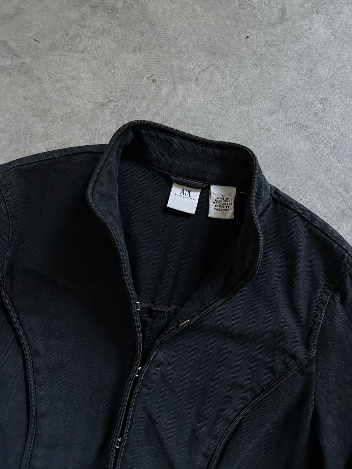 Armani Exchange 아르마니 익스체인지 블랙 데님 자켓 상품이미지7