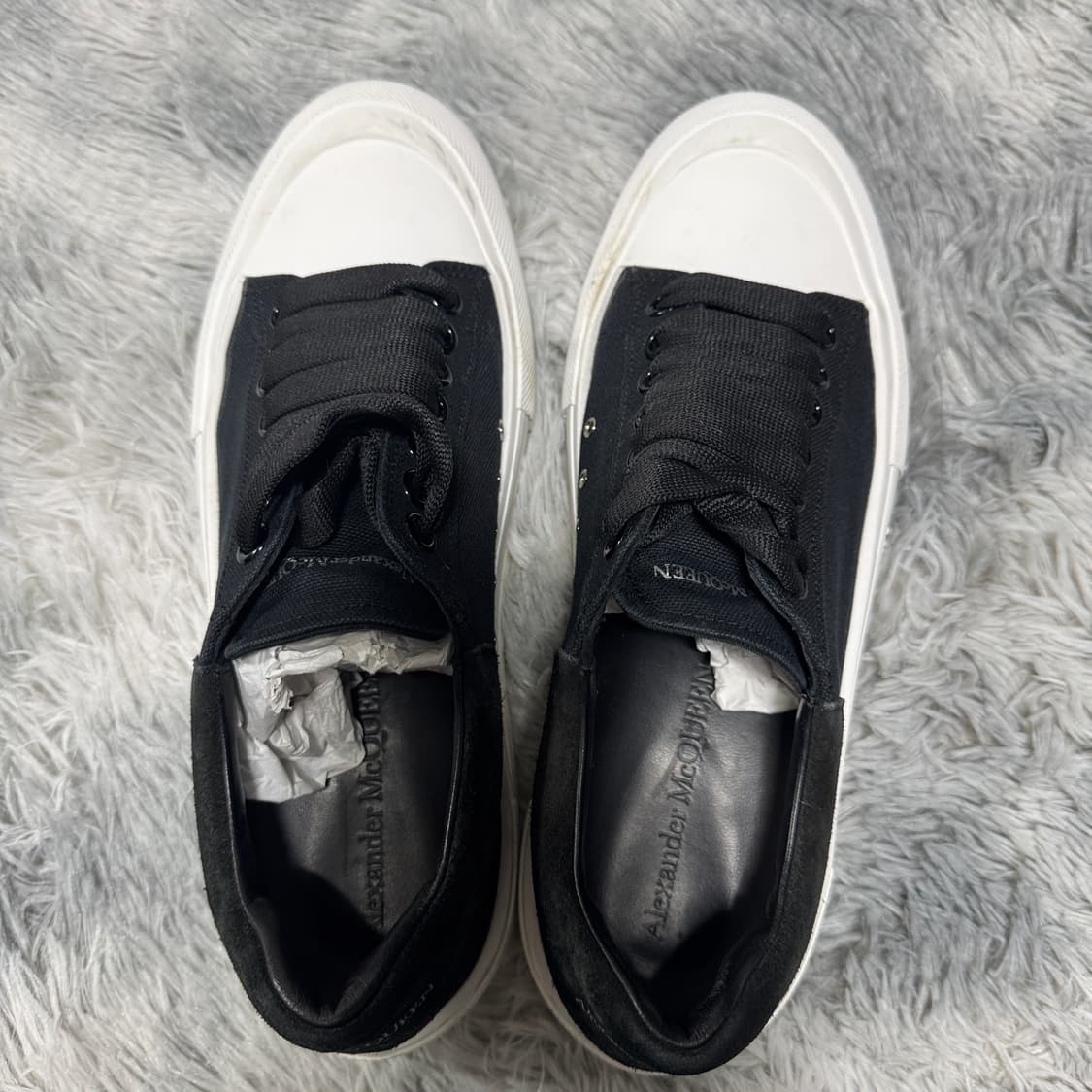 정품 ) 알렉산더맥퀸 데크 플림솔 레이스업 41 사이즈  (260-265 상품이미지5
