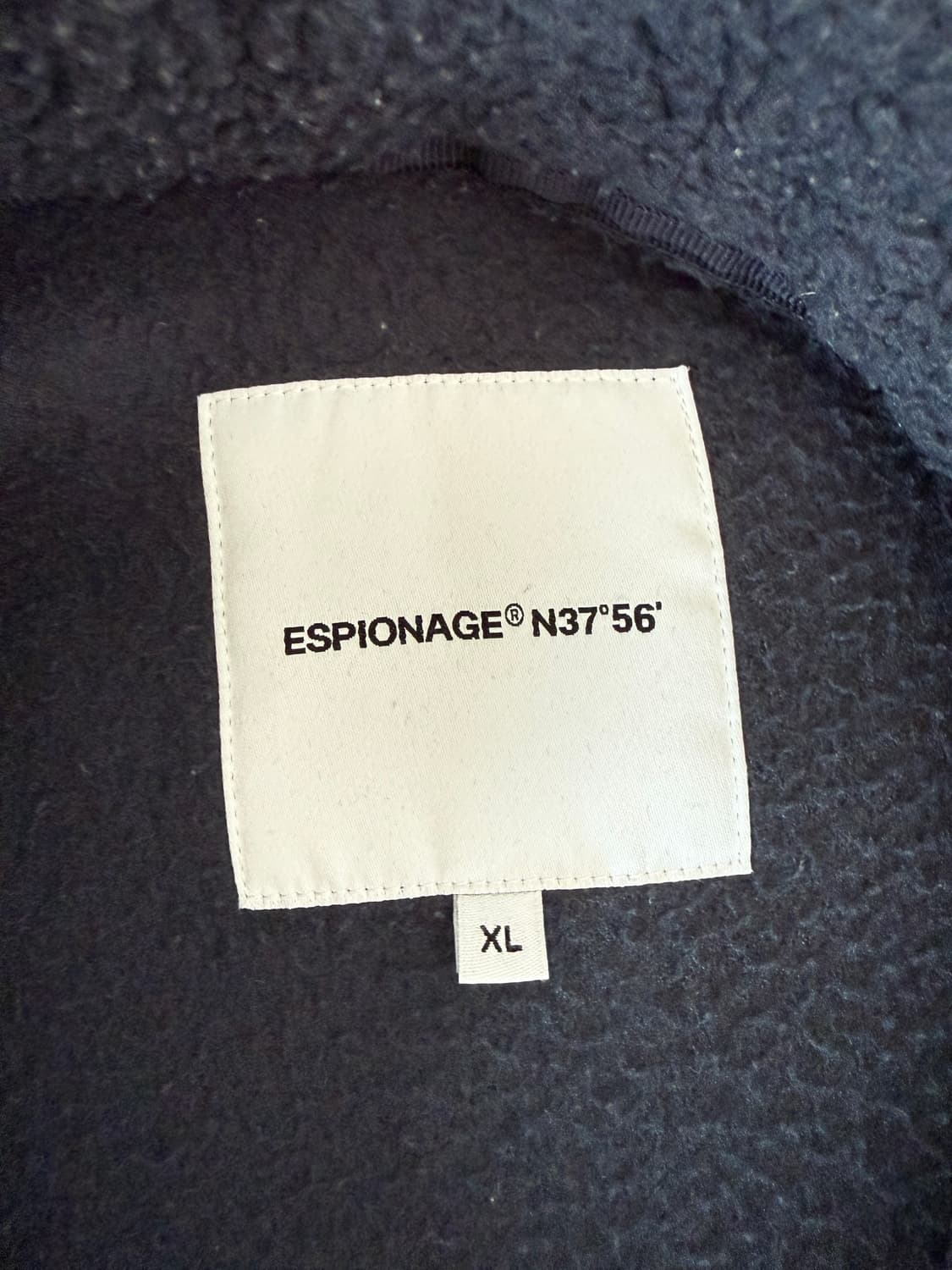 에스피오나지(ESPIONAGE) 집업 플리스 상품이미지5