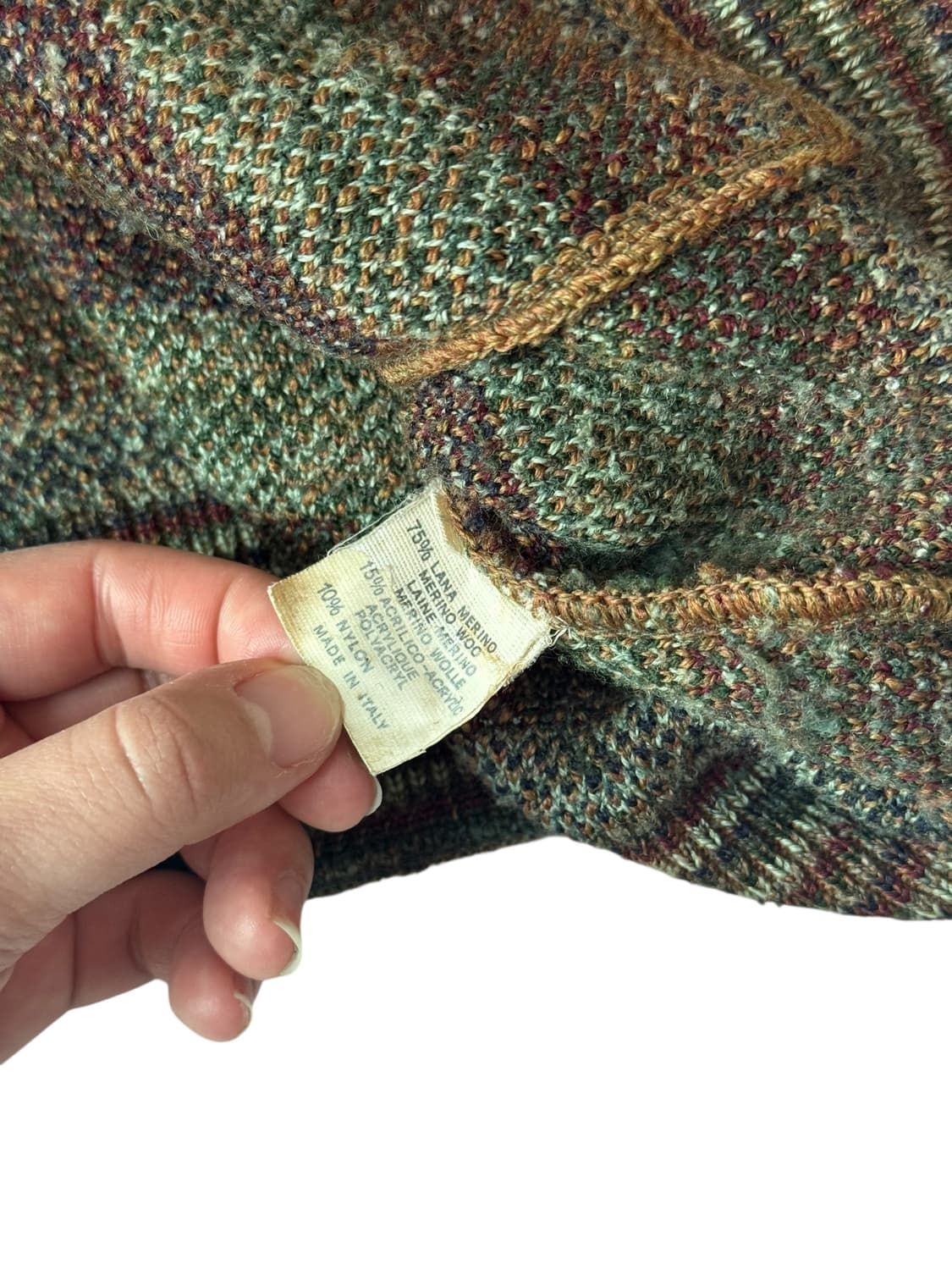 미쏘니 빈티지 패턴 가디건 상품이미지7