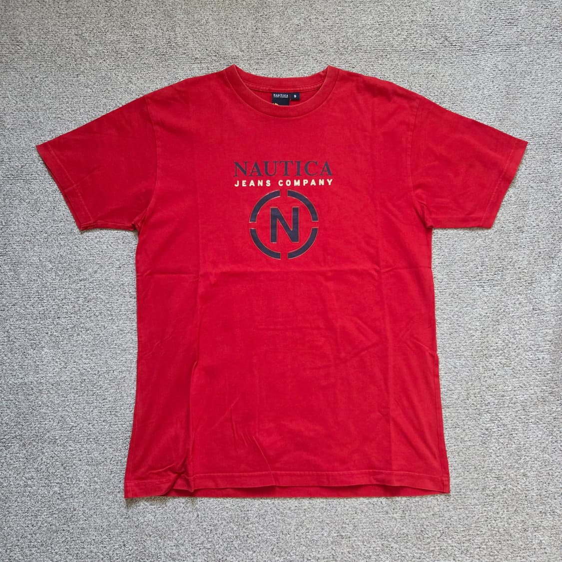 Nautica 빈티지 반팔 티셔츠 M-L(95-100) 상품이미지1