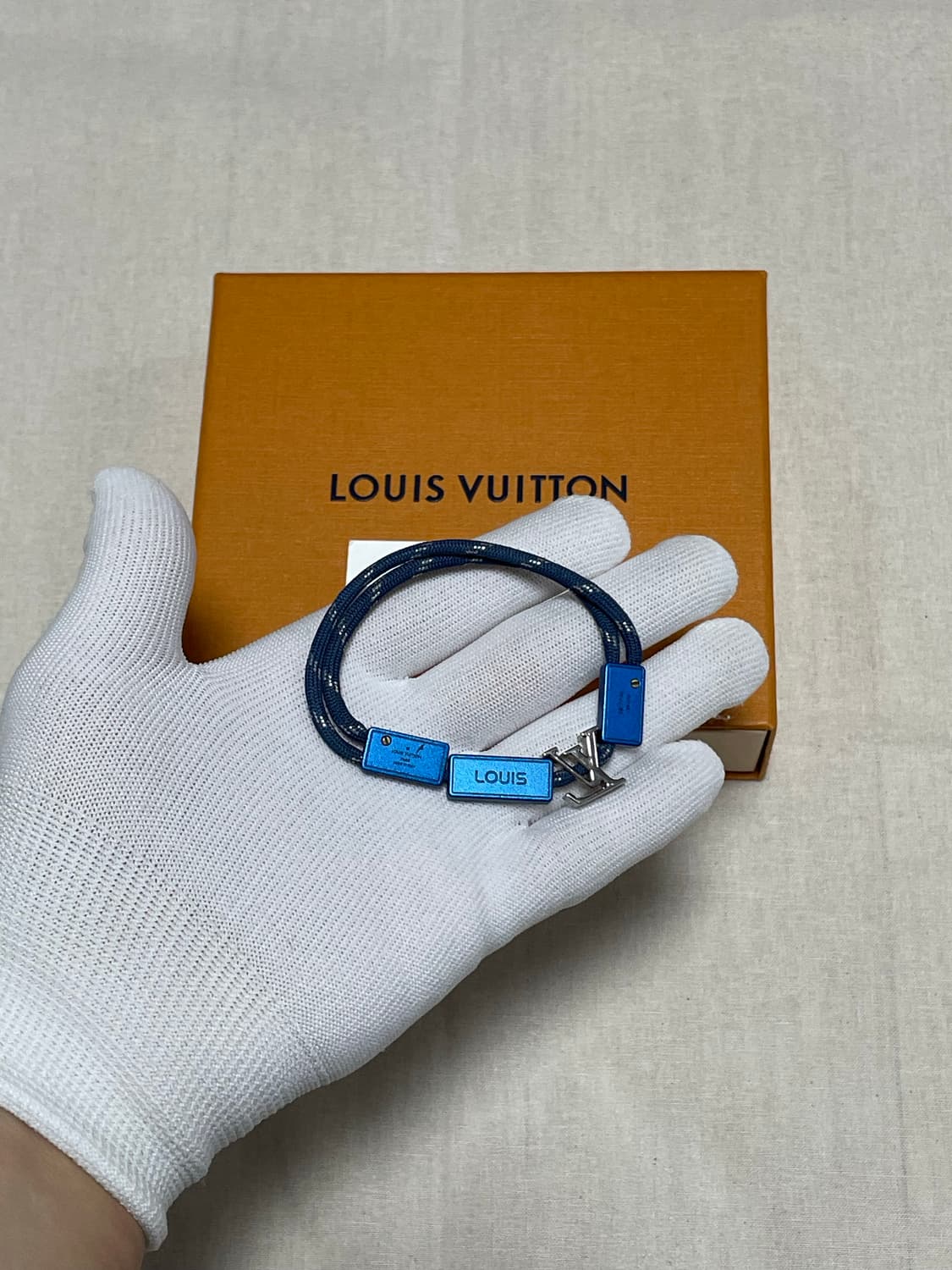 루이비통 LV 로고 나일론 세틀라이트 팔찌 [os] 상품이미지3