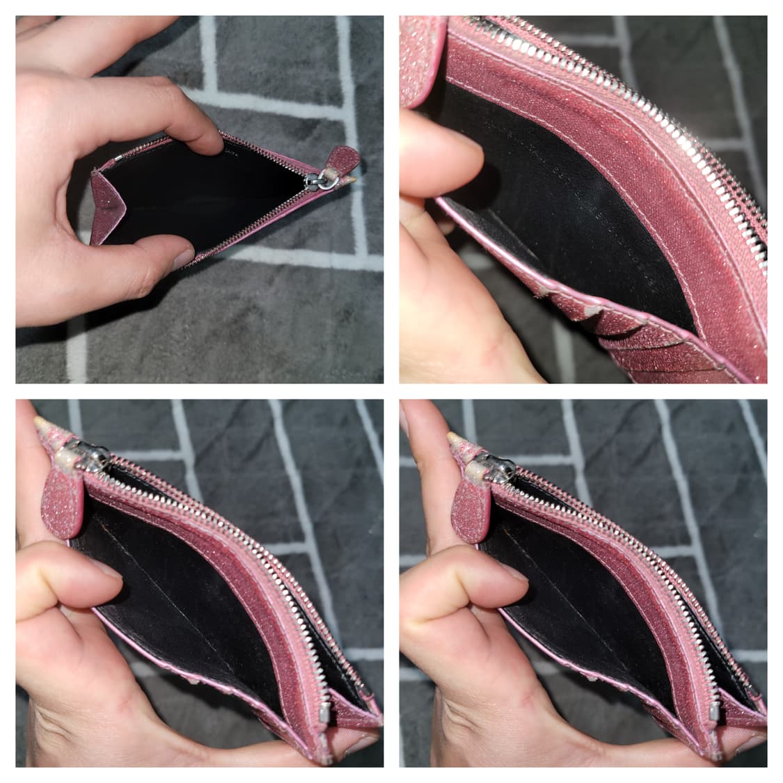 정품 발렌시아가 여성 지퍼 카드지갑 상품이미지8