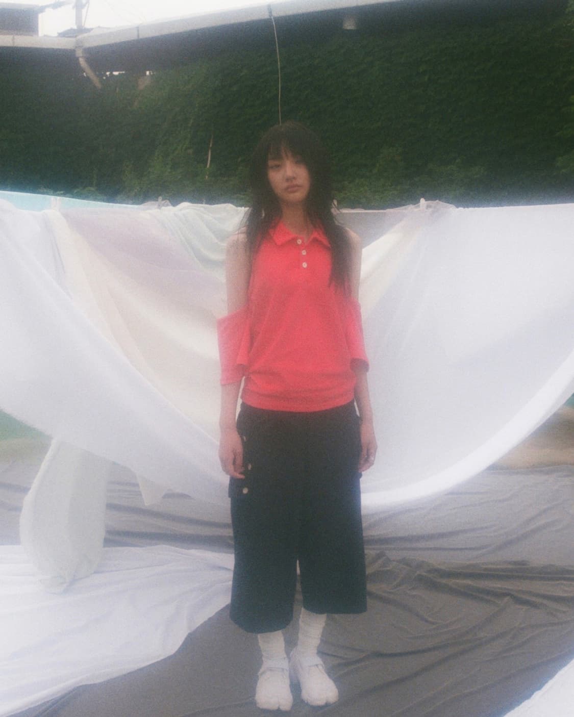 Oshigh 오스하이 오프숄더 PK 탑 상품이미지3