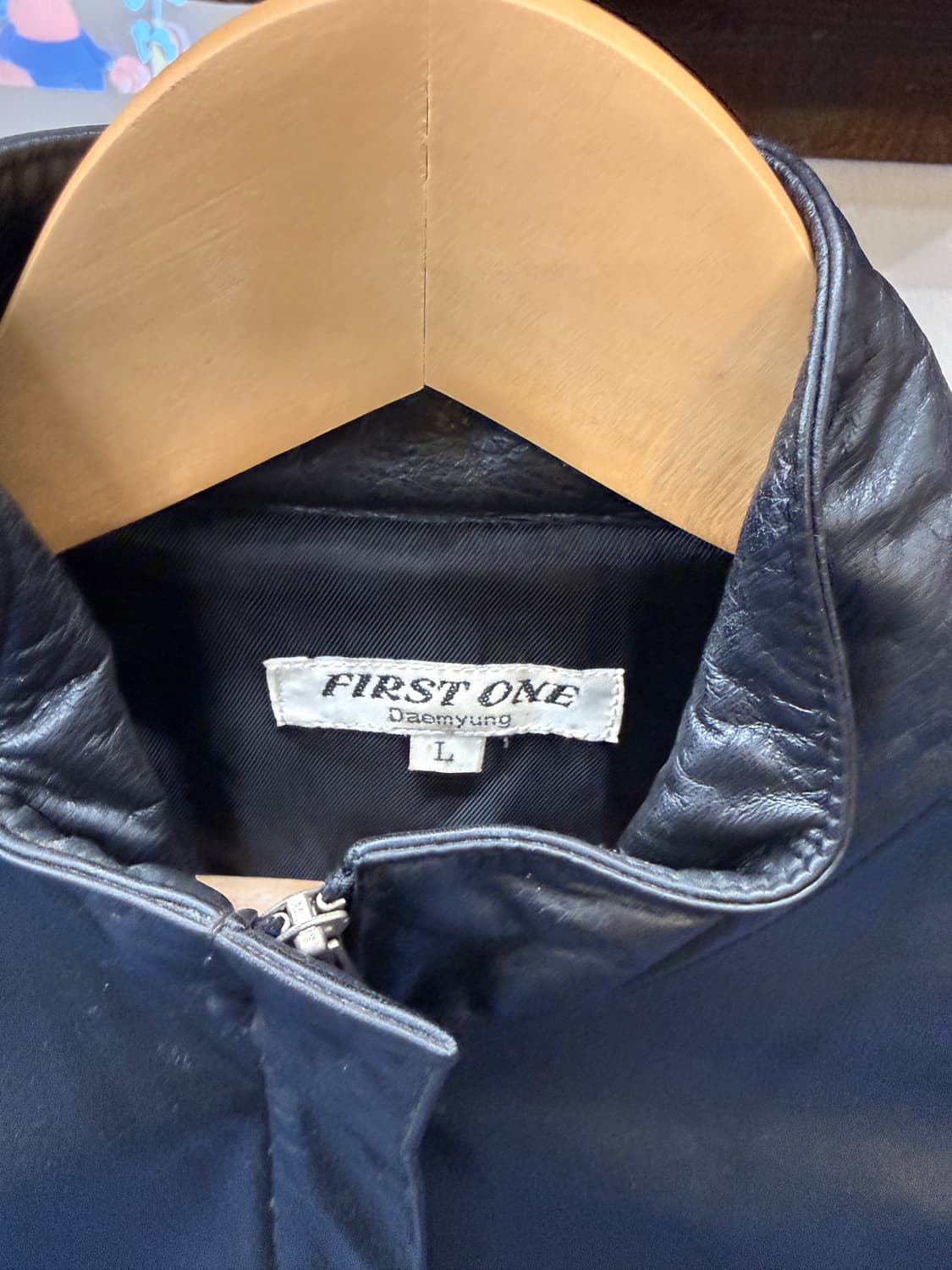 First one 소가죽 자켓 상품이미지5